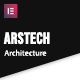 Arstech - Architecture Elementor Pro Full Site Template Kit - ThemeForest Item for Sale
