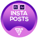 Instagram Posts | Dynamic & Modern Slots V.04 | Suite 21 | MOGRT - VideoHive Item for Sale