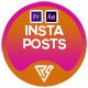 Instagram Posts | Dynamic & Modern Slots V.06 | Suite 23 | MOGRT - VideoHive Item for Sale