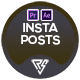 Instagram Posts | Dynamic & Modern Slots V.08 | Suite 25 | MOGRT - VideoHive Item for Sale