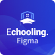 Echooling - Education & Online LMS Figma Template - ThemeForest Item for Sale