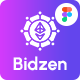 Bidzen - NFT Marketplace Figma Template - ThemeForest Item for Sale