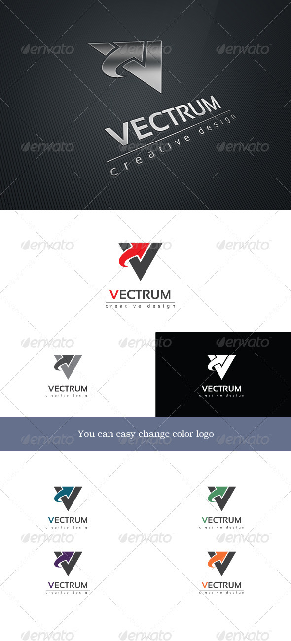 Vectrum Logo Template