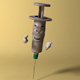 Cartoon Syringe Rigged - 3DOcean Item for Sale