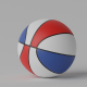 Tricolor Basketball Ball - 3DOcean Item for Sale