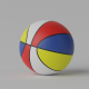 4 Colour Basketball Ball - 3DOcean Item for Sale