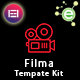 Filma - Film Maker & Movie Streaming Services Elementor Template Kit - ThemeForest Item for Sale