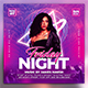 Friday Night Flyer - GraphicRiver Item for Sale