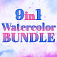 Watercolor Bundle - GraphicRiver Item for Sale
