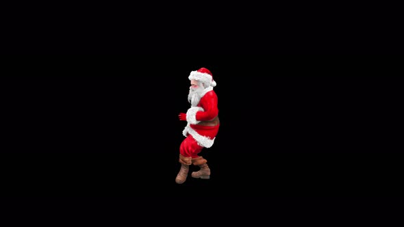 Santa Claus Dancing 4K