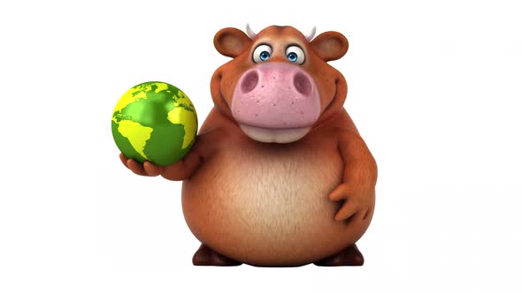 Fun cow - 3D Animation