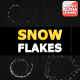 Snow Flakes Pack 01 | Motion Graphics - VideoHive Item for Sale