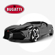 Bugatti La Voiture Noire - 3DOcean Item for Sale