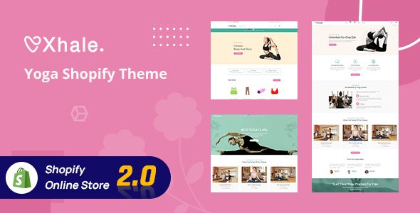 Xhale - Yoga Store Shopify 2.0 Theme