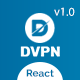 DVPN | Multipurpose VPN React JS Template - ThemeForest Item for Sale
