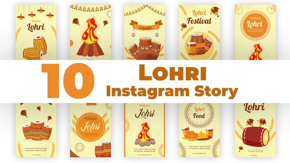 Lohri Instagram Story Pack