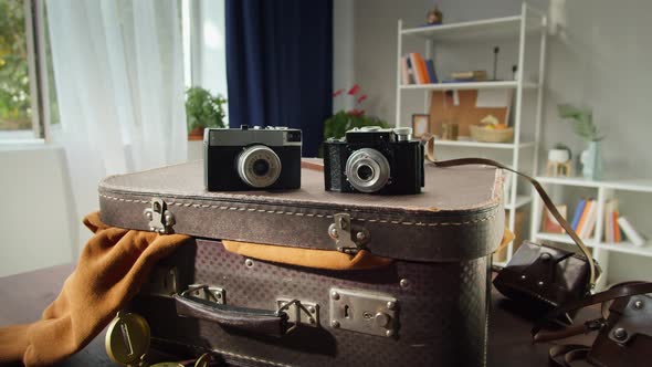 Old Cameras Composition