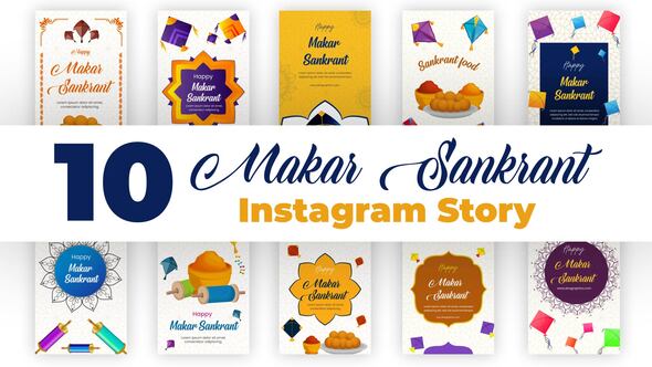 Makar Sankarti Instagram Story Pack