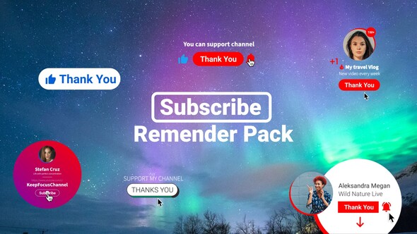 YouTube Subscribe Reminder alt