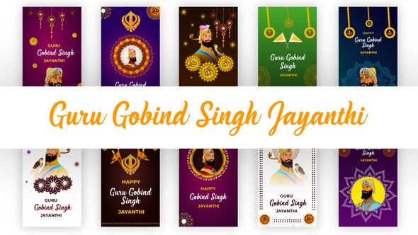 Guru Gobind Singh Jayanti Instagram Stories