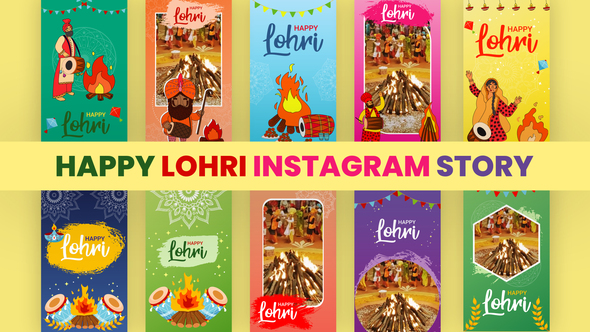 Lohri Instagram Stories Pack