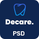 Decare - Dentist & Dental Clinic PSD Template - ThemeForest Item for Sale