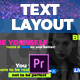 Creative Minimal Text Layout - VideoHive Item for Sale