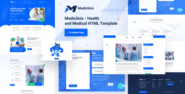 Mediclinis - Health and Medical HTML Template