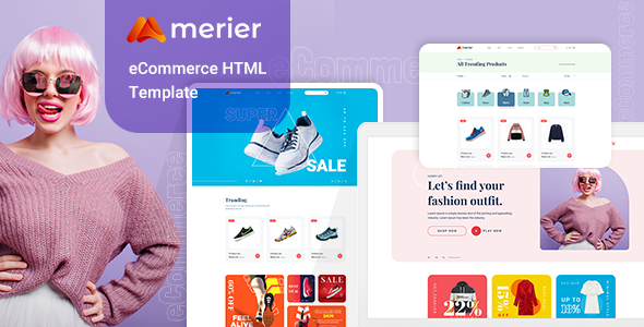 Merier - Fashion Bootstrap eCommerce Template