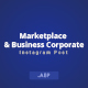 Marketplace & Business Corporate Instagram Post - VideoHive Item for Sale