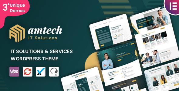Amtech - IT Solutions & ServicesTheme