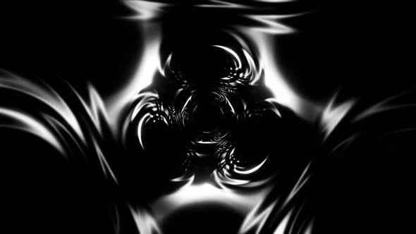 Dark Chrome Triskelion Wave