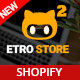 EtroStore - Responsive Multipurpose eCommerce Shopify Theme with 23+ Unique Shop Demos Ready - ThemeForest Item for Sale