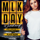 MLK Day Weekend Flyer - GraphicRiver Item for Sale