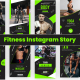 Fitness Instagram Story Pack - VideoHive Item for Sale