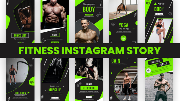 Fitness Instagram Story Pack