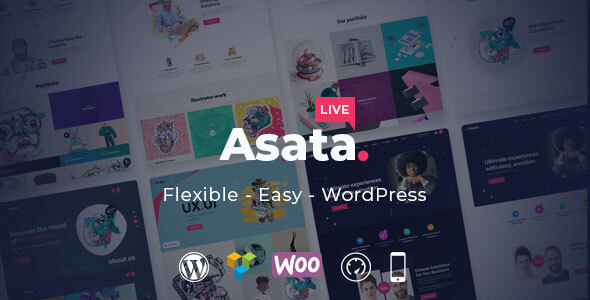 Asata - Responsive Multi-Purpose WordPress Theme