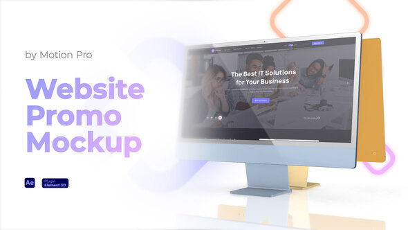 Web Promo // Mockup 3D Display