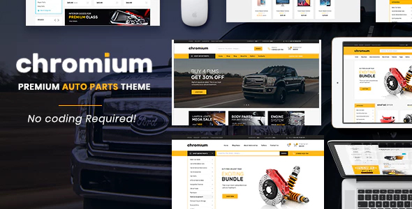 Chromium - The Auto Parts, Equipments and Accessories Opencart Theme with Mobile Layouts