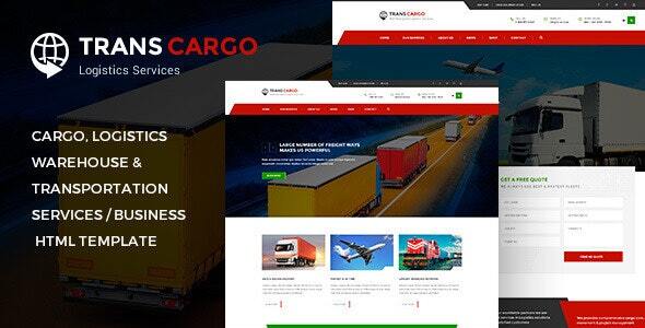 TransCargo – Transport & Logistics HTML Template