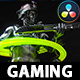 Gaming Intro - Gamer channel opener Davinci Resolve project - VideoHive Item for Sale