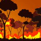 Fire Forest - VideoHive Item for Sale