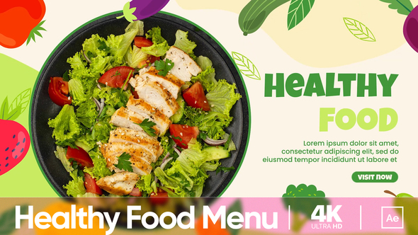 Healthy Food Menu