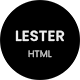 Lester - Creative HTML5 Portfolio Template - ThemeForest Item for Sale