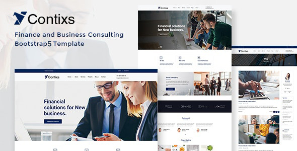 Contixs - Business Consulting HTML Template