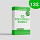 10 Text Effect Bundle - GraphicRiver Item for Sale