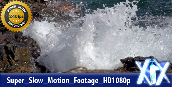 Waves Super Slow Motion 240fps