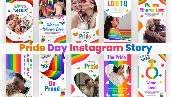 Pride Day Instagram Stories Template