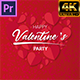 Happy Valentine's Party Invitation | MOGRT - VideoHive Item for Sale