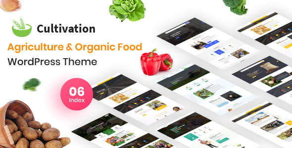 Cultivation - Organic Food Farming WordPress Theme